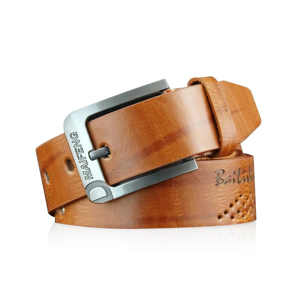 Men's Vintage Leather Waist Belt