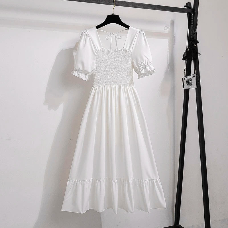 Women’s Pleated Chiffon Midi Dress