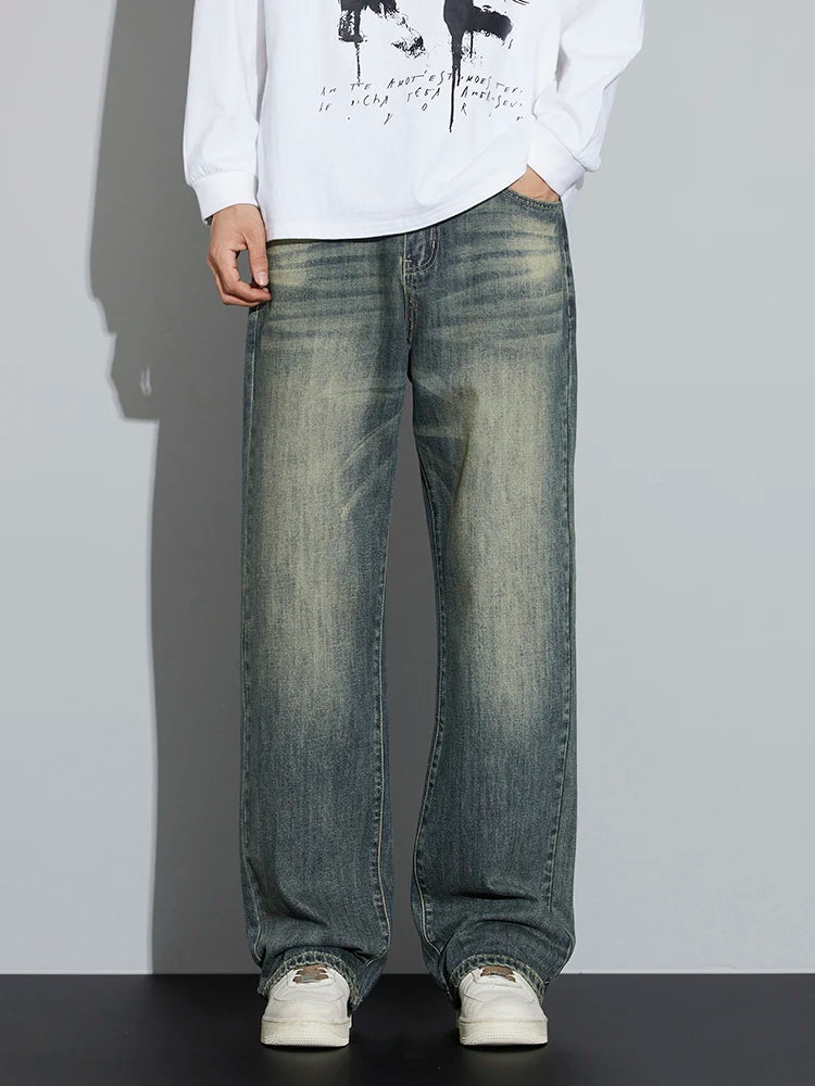 Men's Baggy Wide Leg Jeans