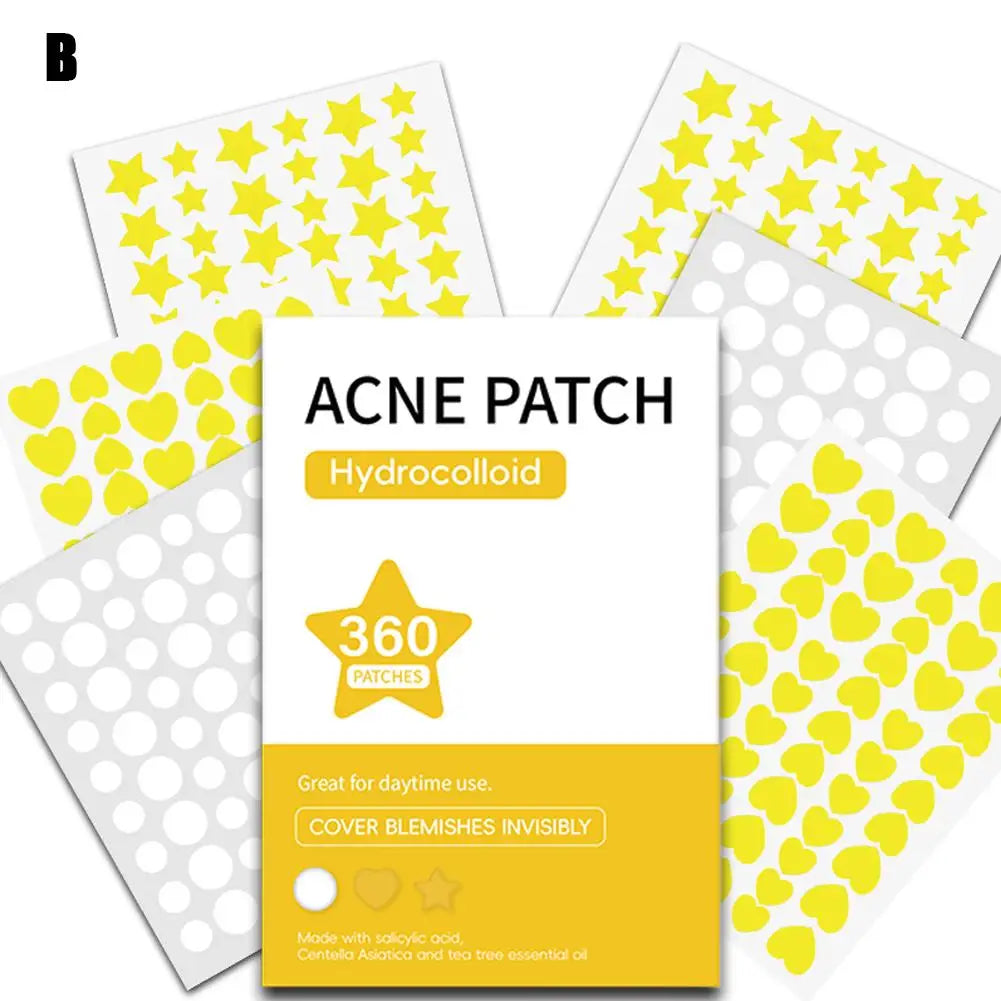 360-Pack Invisible Acne Patches