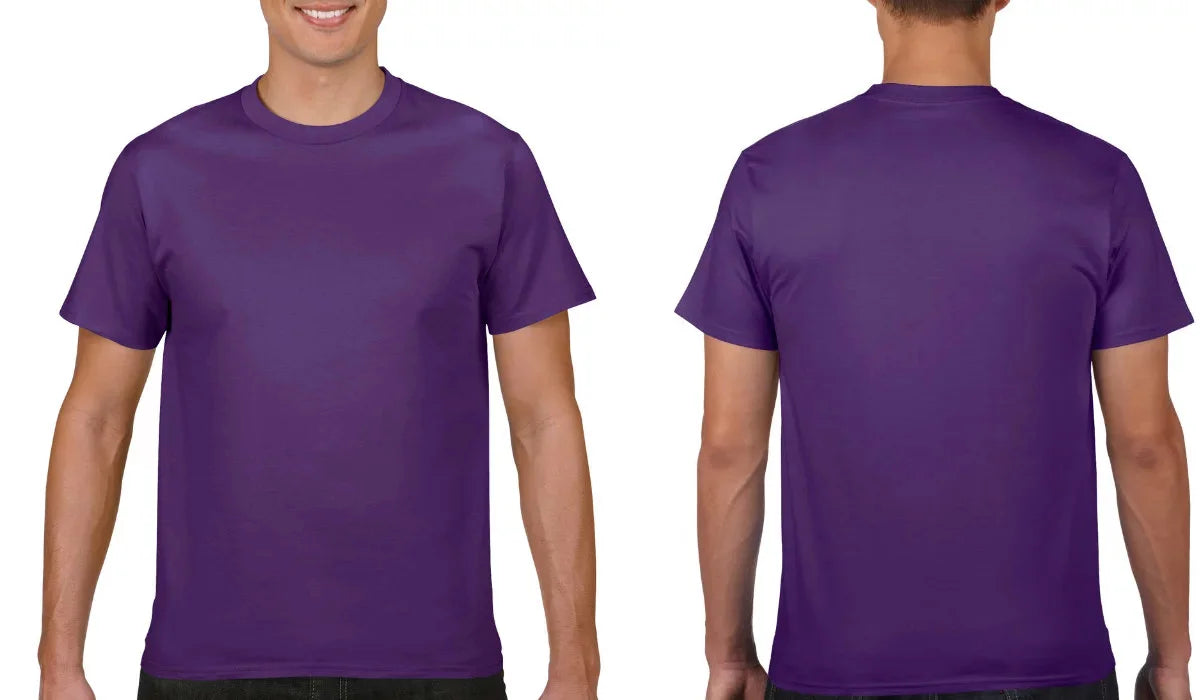 Men's & Women's Custom Printed Short Sleeve T-shirt