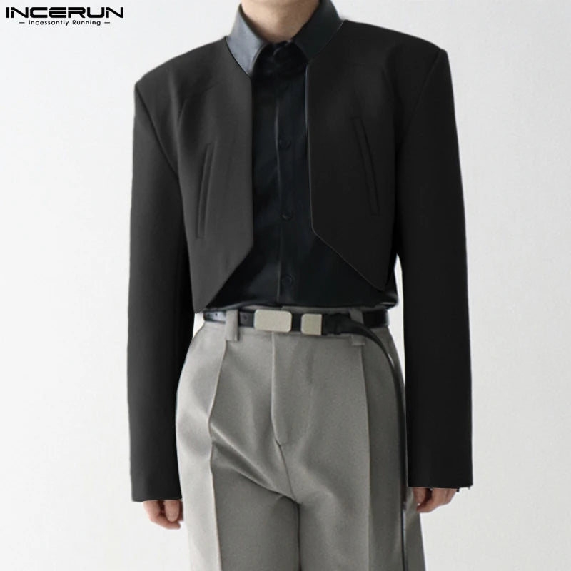 Men's Cropped Blazer