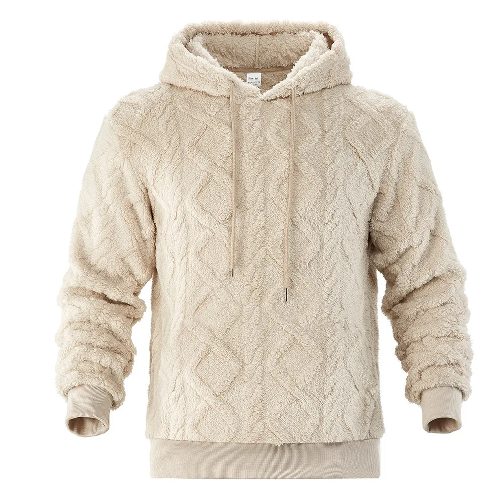 Men's Double-Sided Velvet Hoodie
