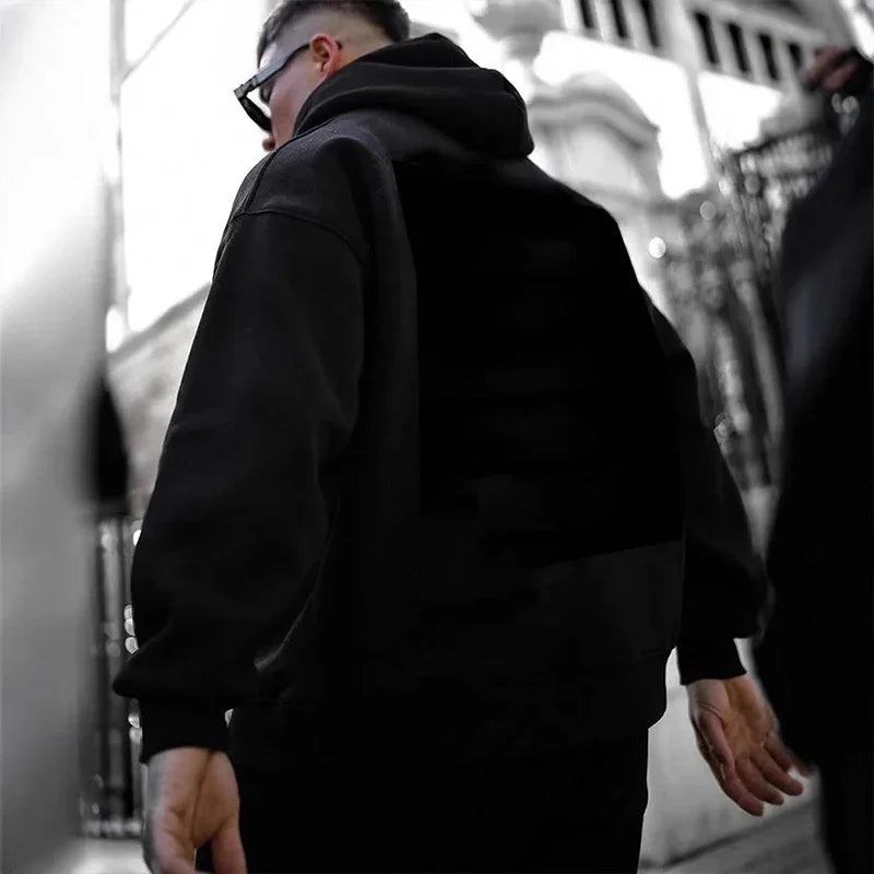 Men's Casual Hooded Sweatshirt – Comfortable Pullover Hoodie for Everyday Wear