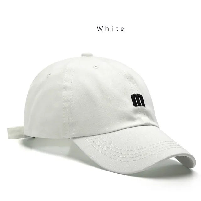 Unisex Embroidered Cotton Baseball Cap