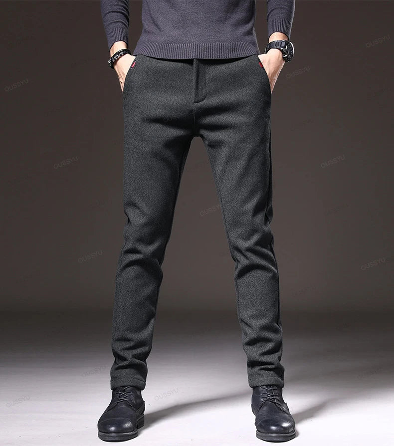 Men's Fleece-Lined Winter Pants