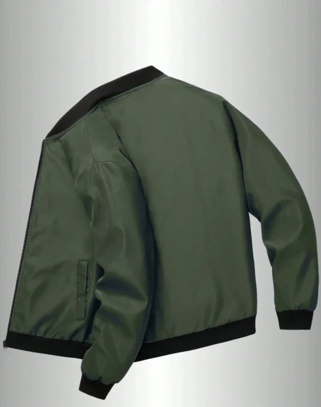Men's Baseball Collar Jacket