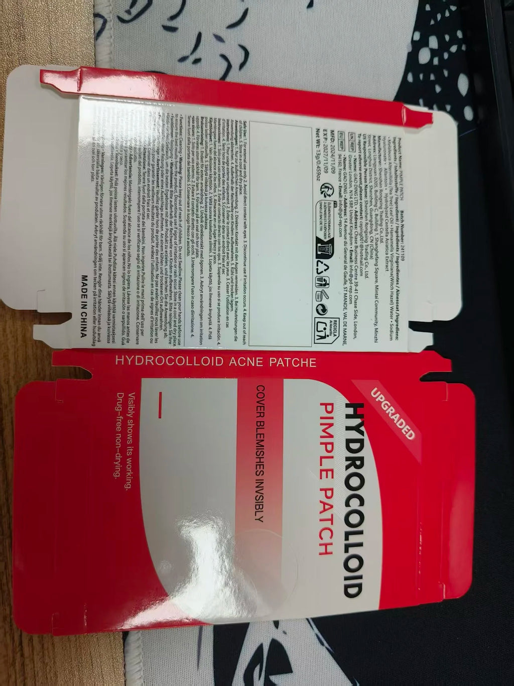 Hydrocolloid Acne Patches (40/36 PCS)