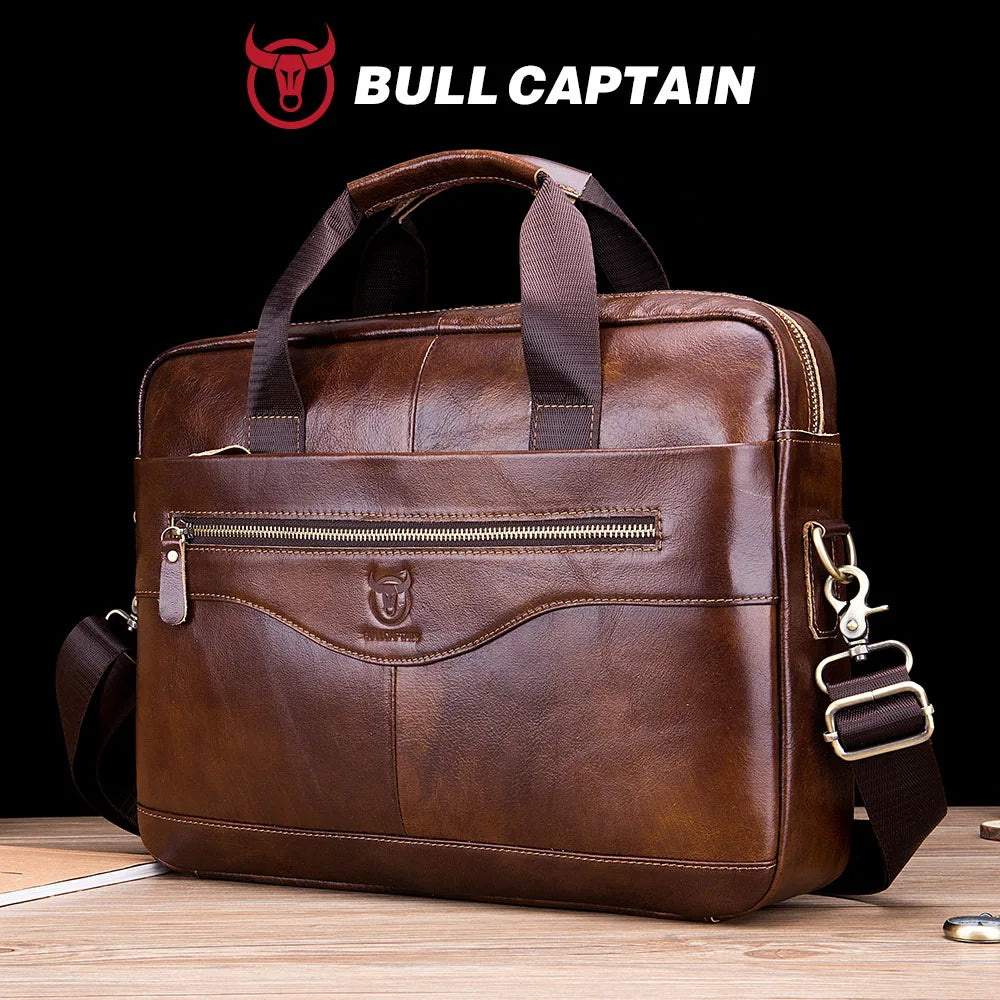 Men's Leather Work Handbag