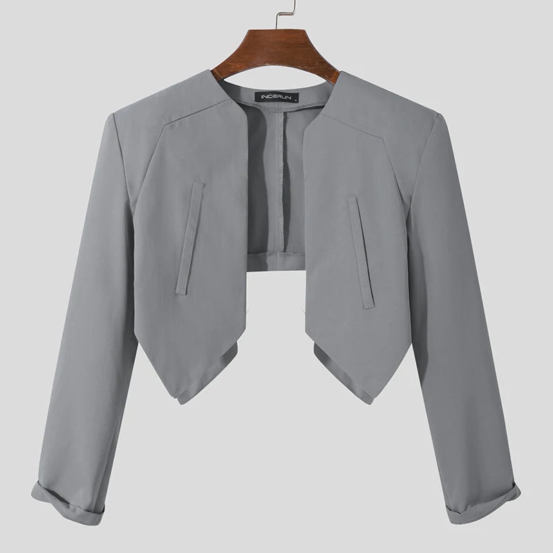 Men's Cropped Blazer
