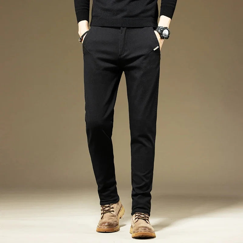 Men's Cotton Casual Trousers