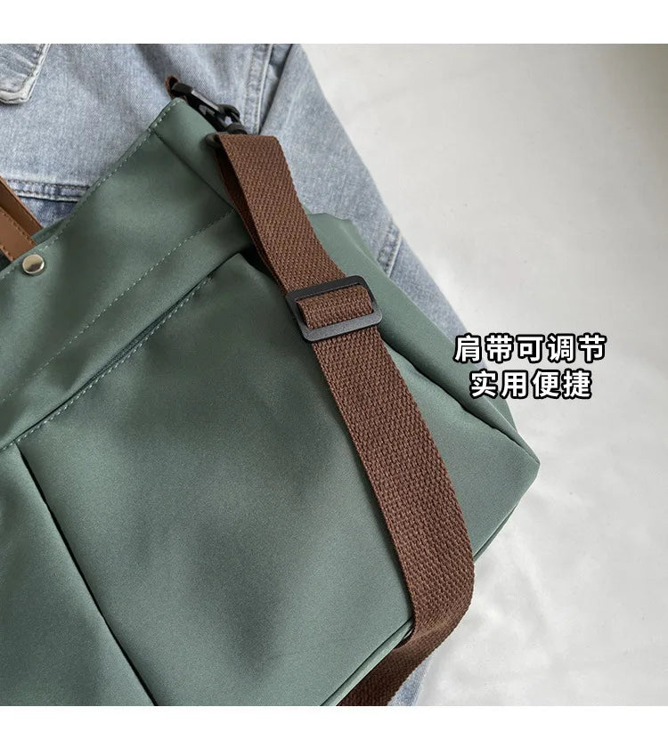Women's Tote Bag with Dual Pockets