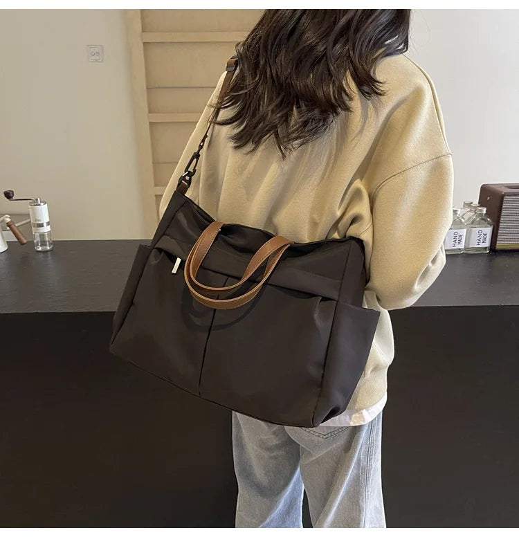 Women's Tote Bag with Dual Pockets