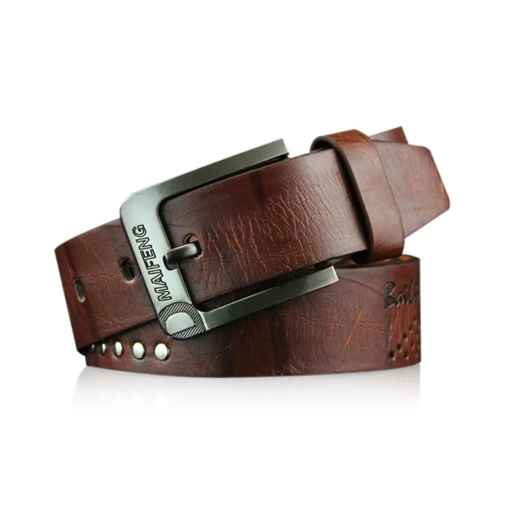 Men's Vintage Leather Waist Belt