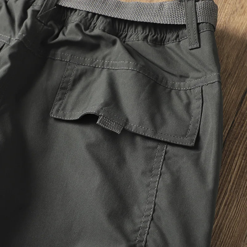 Men's Outdoor Hiking Pants – Fleece Lined, Windproof, Waterproof, Straight Leg