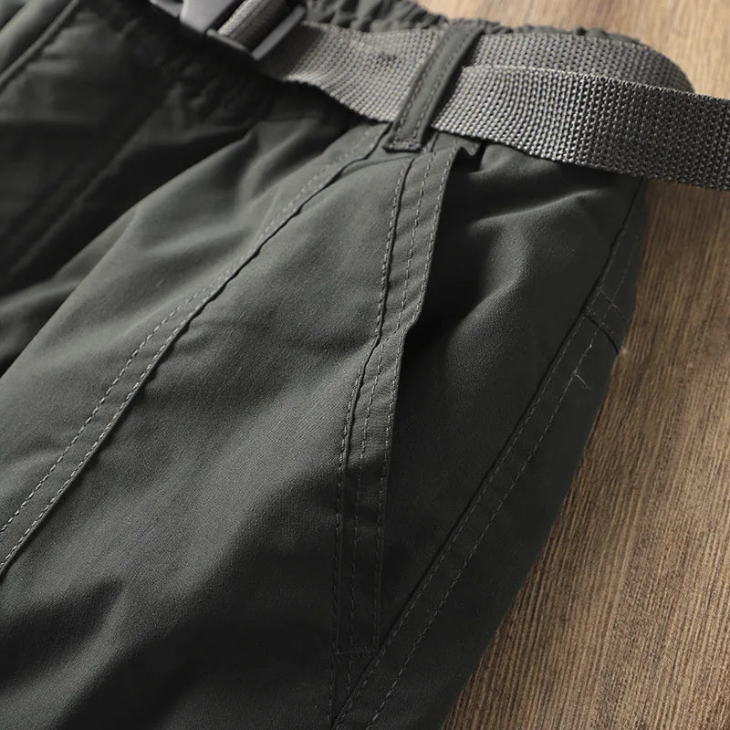 Men's Outdoor Hiking Pants – Fleece Lined, Windproof, Waterproof, Straight Leg
