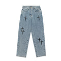 Men's Casual Baggy Denim Pants