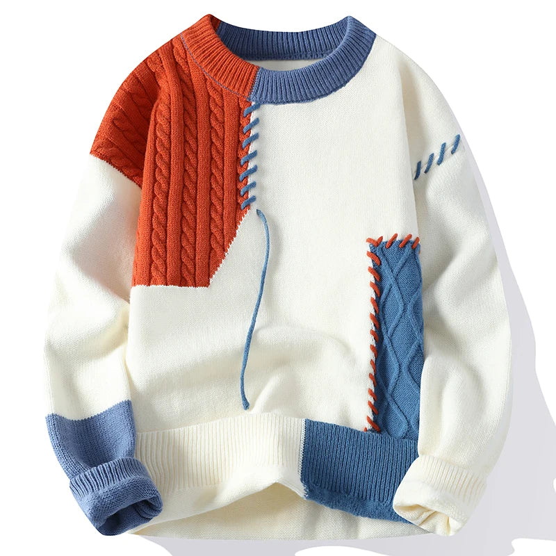 Men's Thick Knitted Sweater