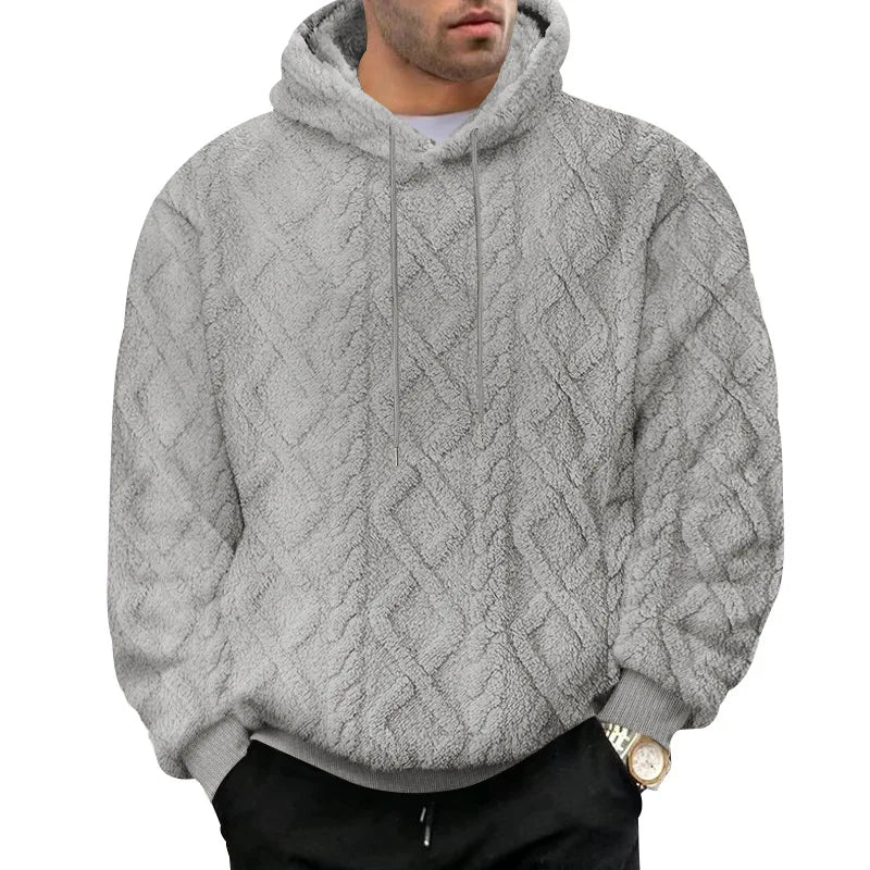 Men's Double-Sided Velvet Hoodie