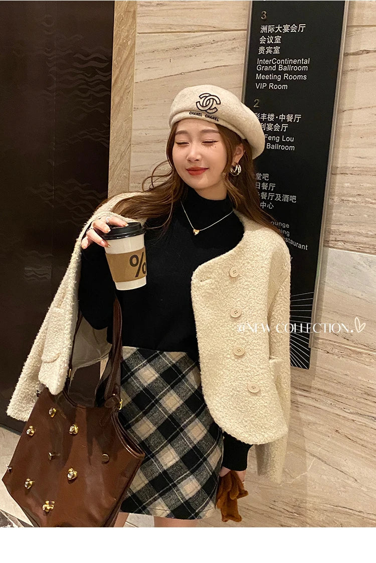 Women's Velvet-Lined Turtleneck Sweater