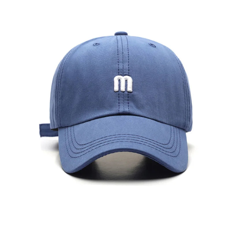 Unisex Embroidered Cotton Baseball Cap