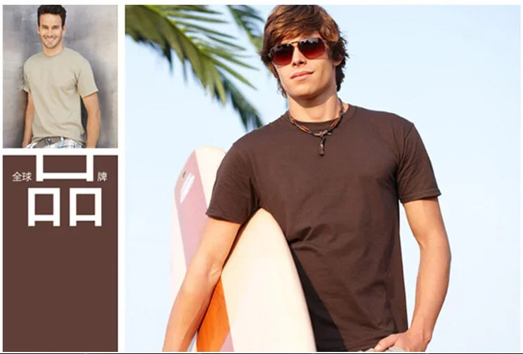 Men's & Women's Custom Printed Short Sleeve T-shirt