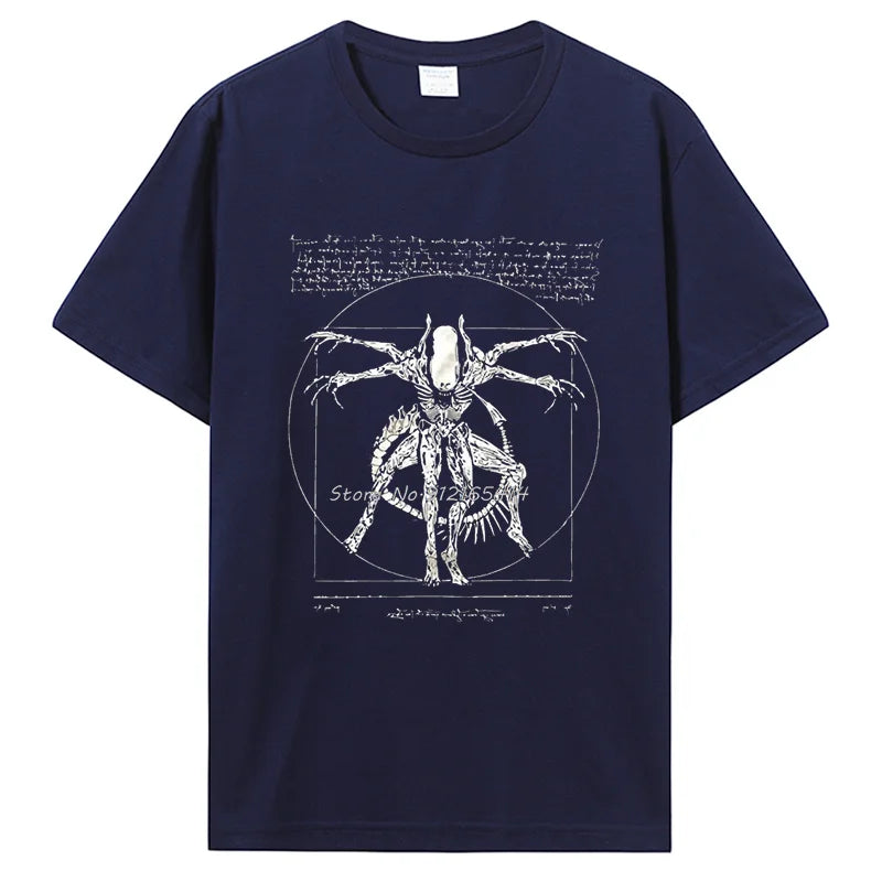 Men's Da Vinci Alien Graphic T-Shirt