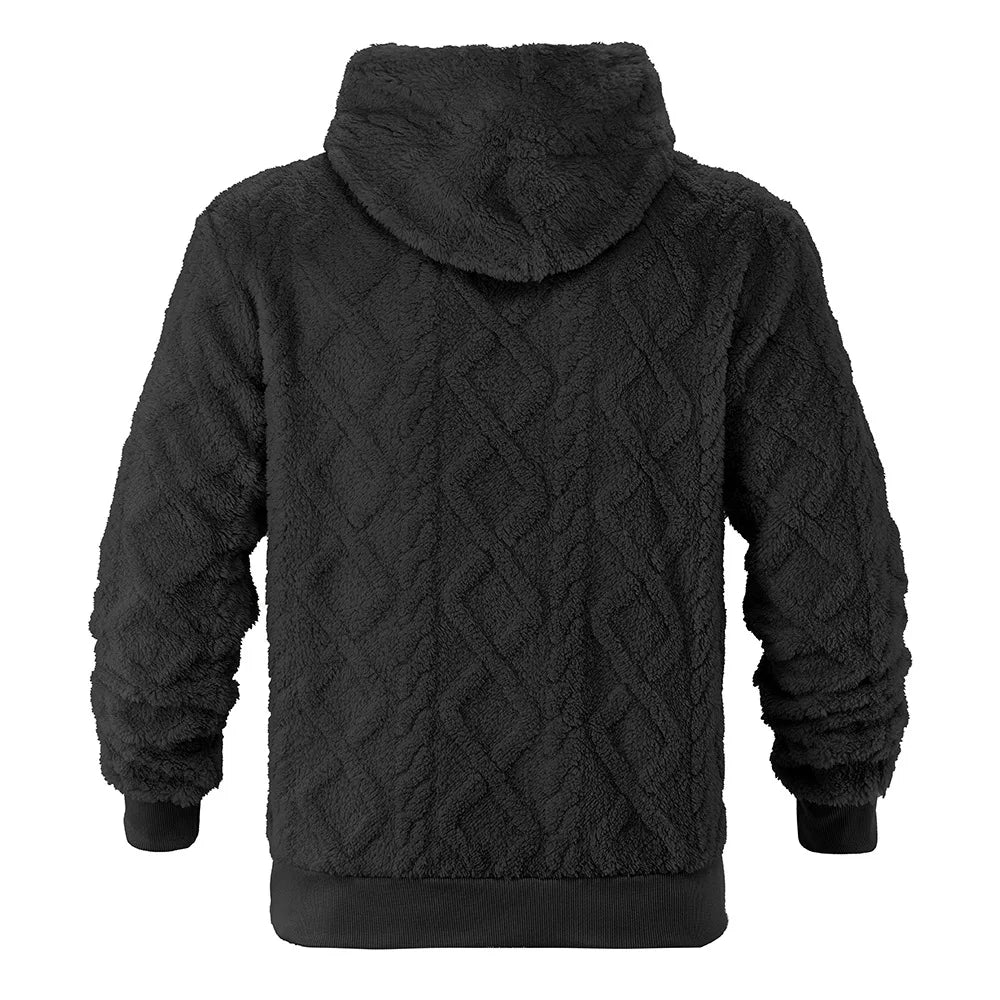 Men's Double-Sided Velvet Hoodie