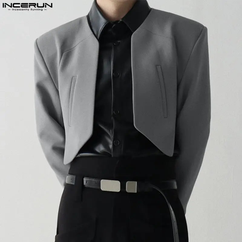 Men's Cropped Blazer