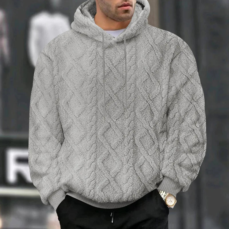 Men's Double-Sided Velvet Hoodie