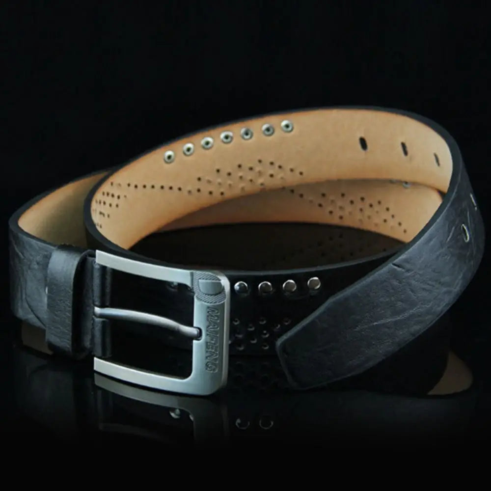 Men's Vintage Leather Waist Belt
