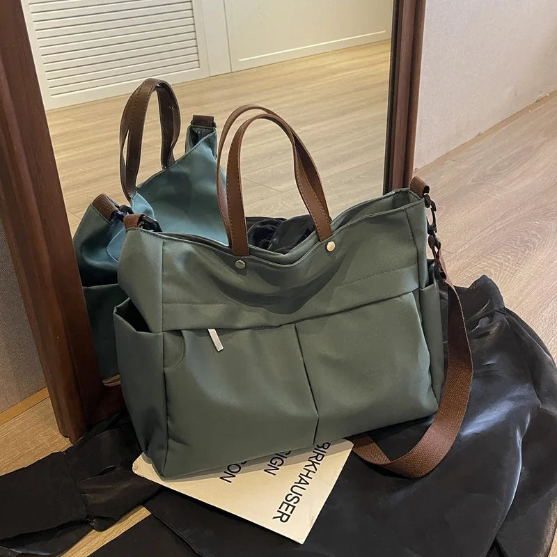 Women's Tote Bag with Dual Pockets