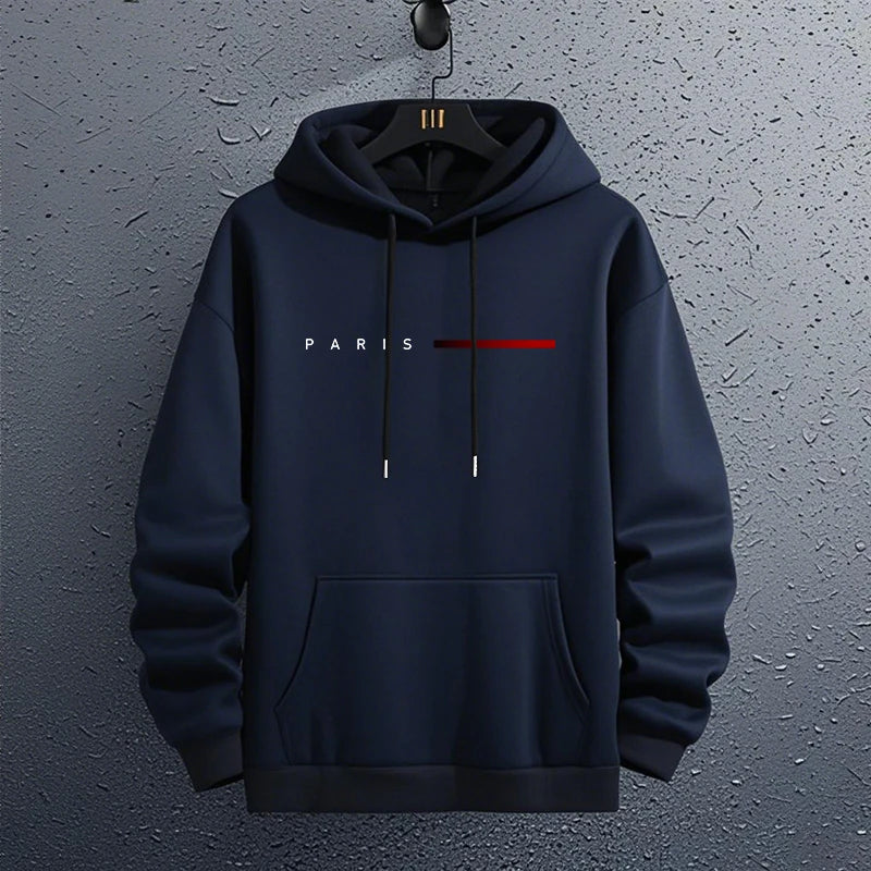 Men's Casual Hooded Sweatshirt – Comfortable Pullover Hoodie for Everyday Wear