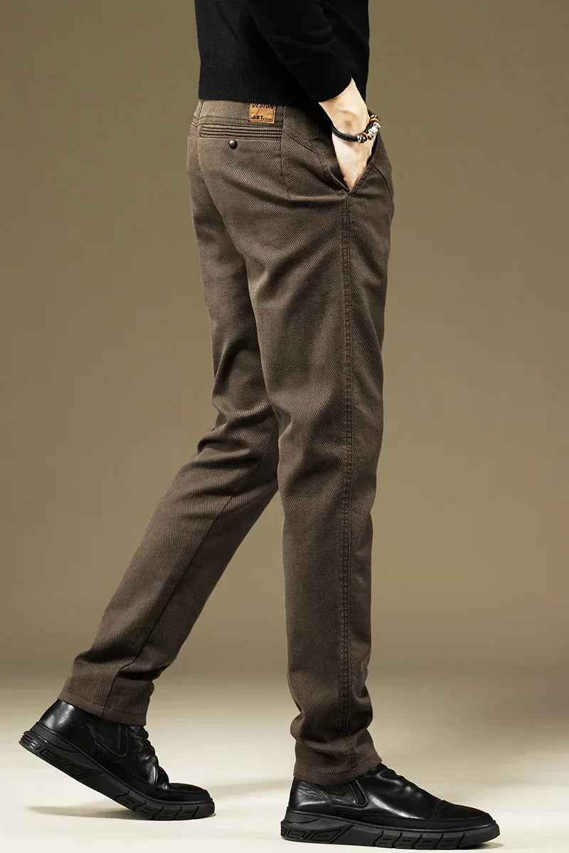 Men's Cotton Casual Trousers