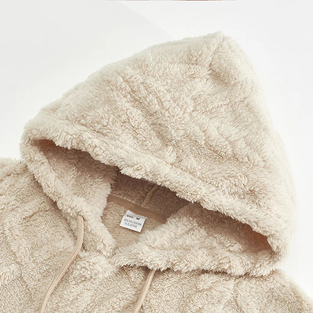 Men's Double-Sided Velvet Hoodie