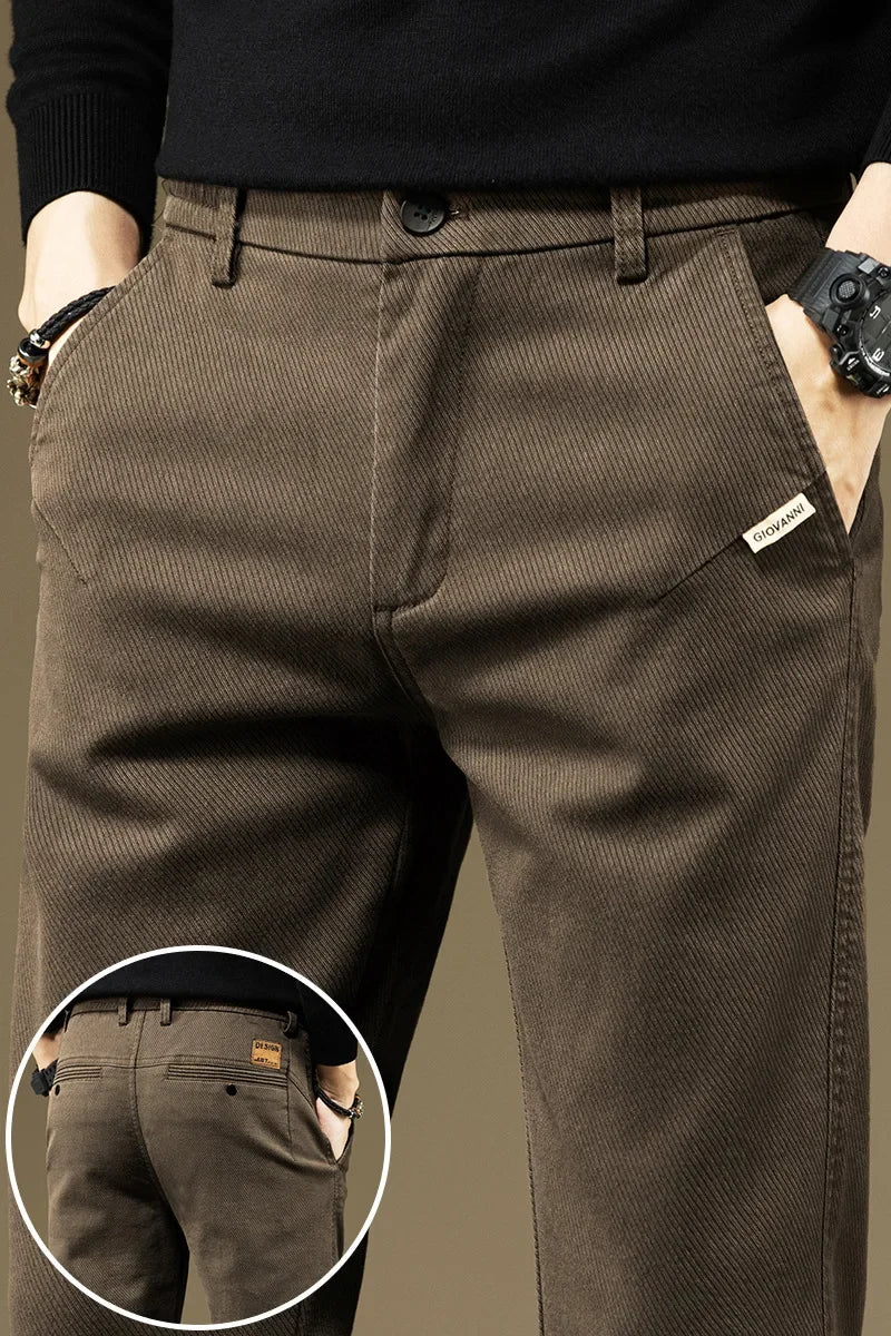 Men's Cotton Casual Trousers