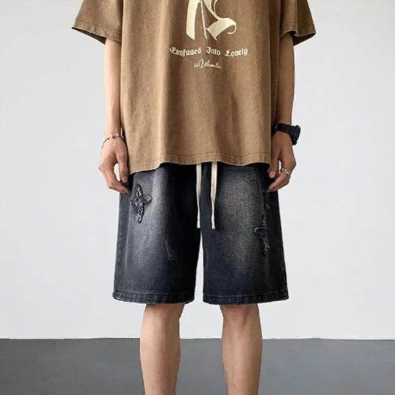 Men's Baggy Denim Jorts