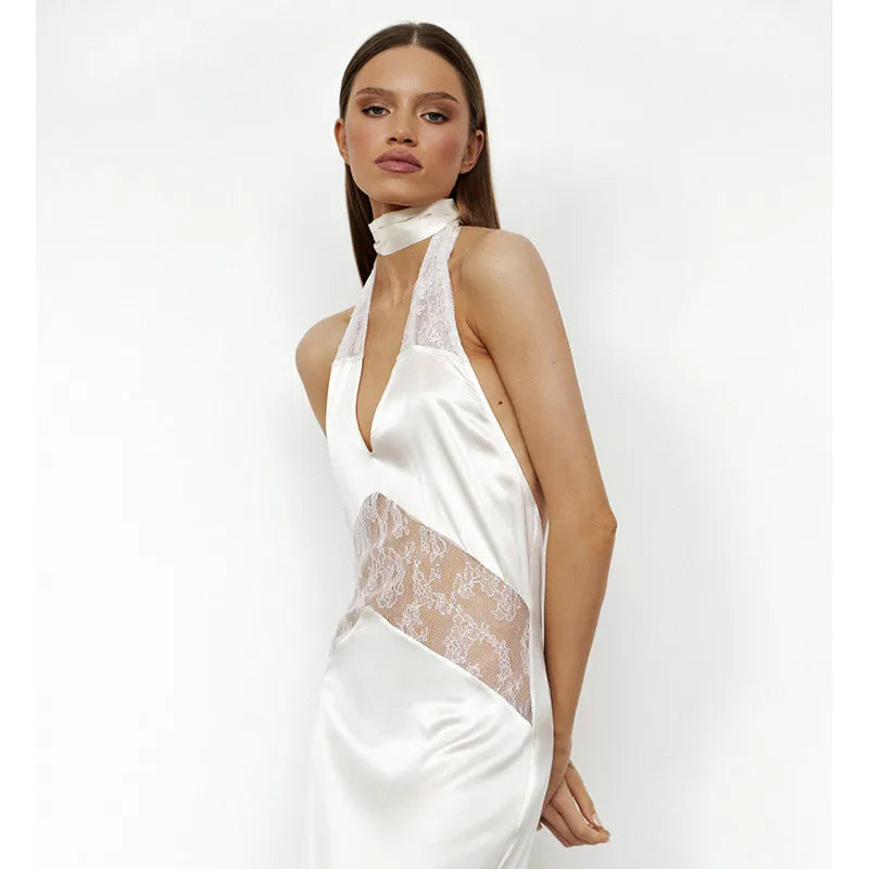 Women Elegant Backless Party & Evening Gown