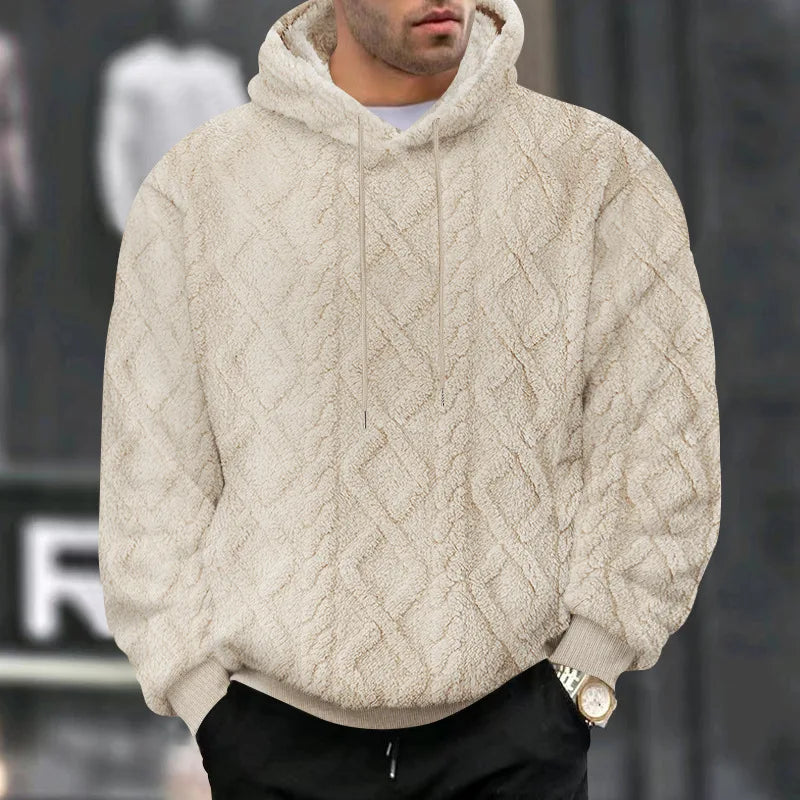 Men's Double-Sided Velvet Hoodie