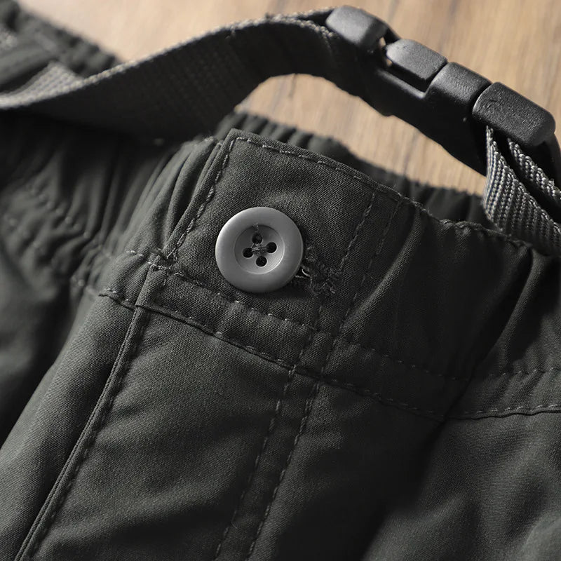 Men's Outdoor Hiking Pants – Fleece Lined, Windproof, Waterproof, Straight Leg