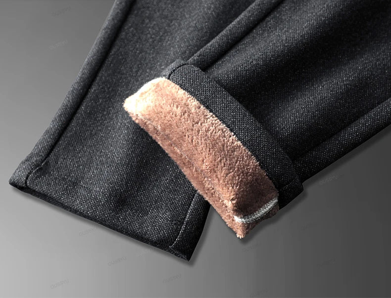 Men's Fleece-Lined Winter Pants