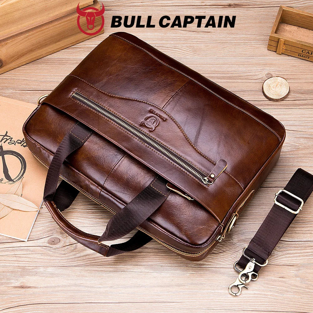 Men's Leather Work Handbag