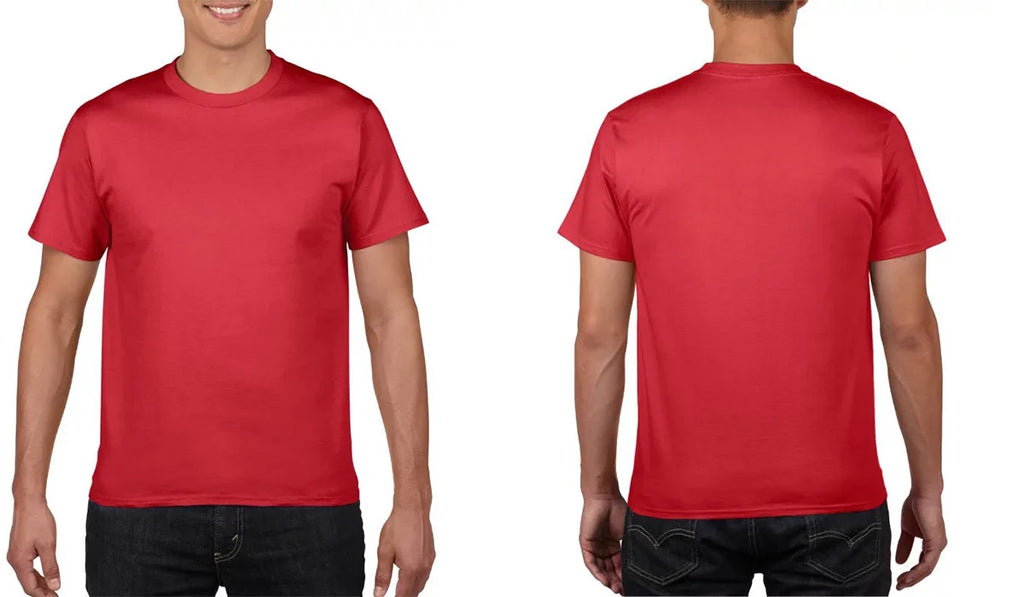 Men's & Women's Custom Printed Short Sleeve T-shirt