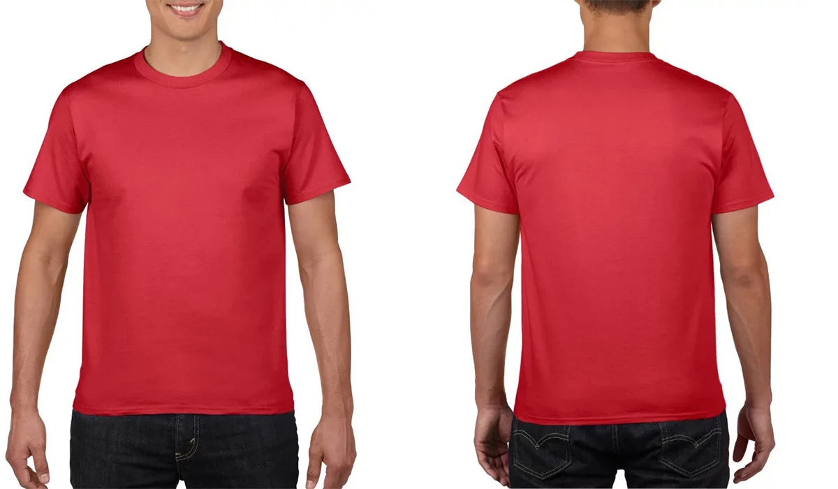 Men's & Women's Custom Printed Short Sleeve T-shirt