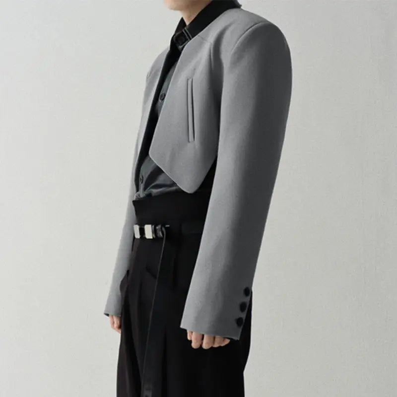 Men's Cropped Blazer