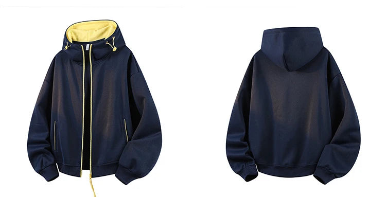 Premium Fleece Zip-Up Hoodie — Stay Warm in Style
