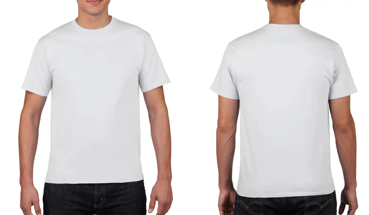 Men's & Women's Custom Printed Short Sleeve T-shirt