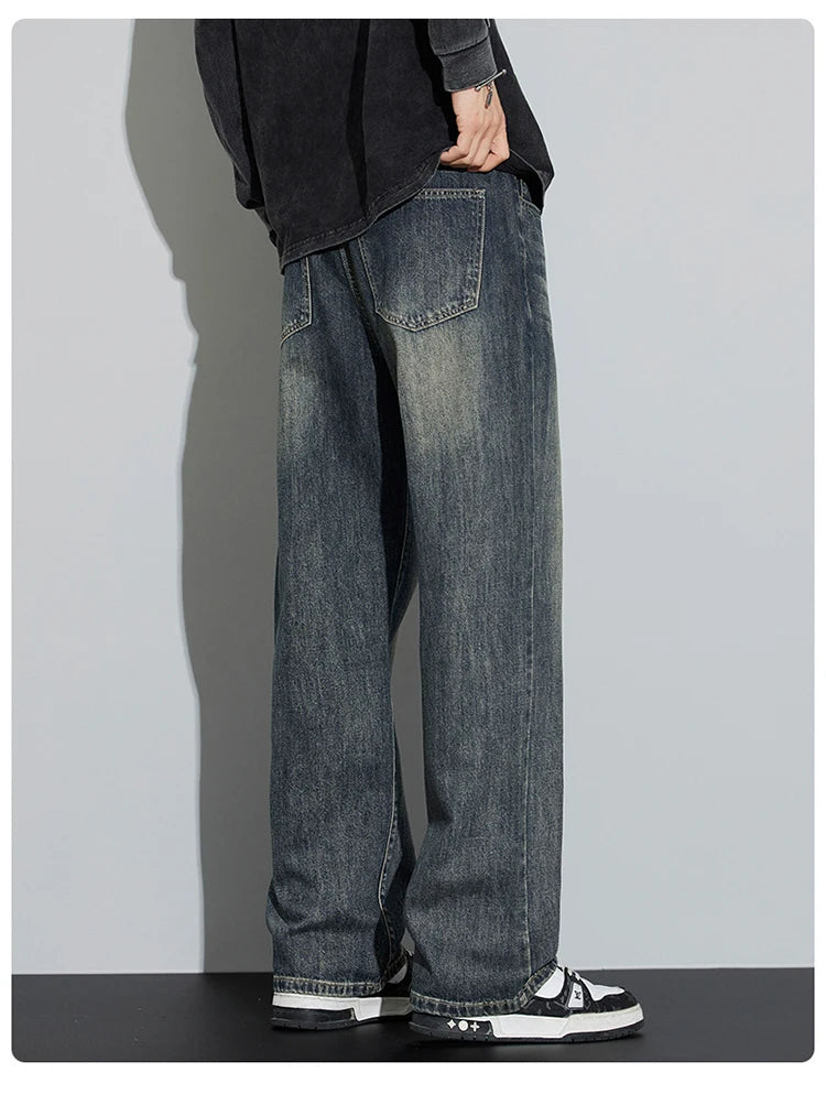 Men's Baggy Wide Leg Jeans