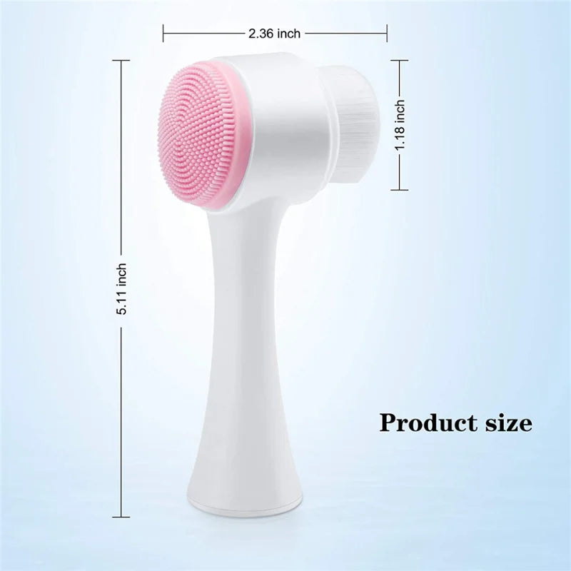 Manual Face Cleansing & Massage Brush