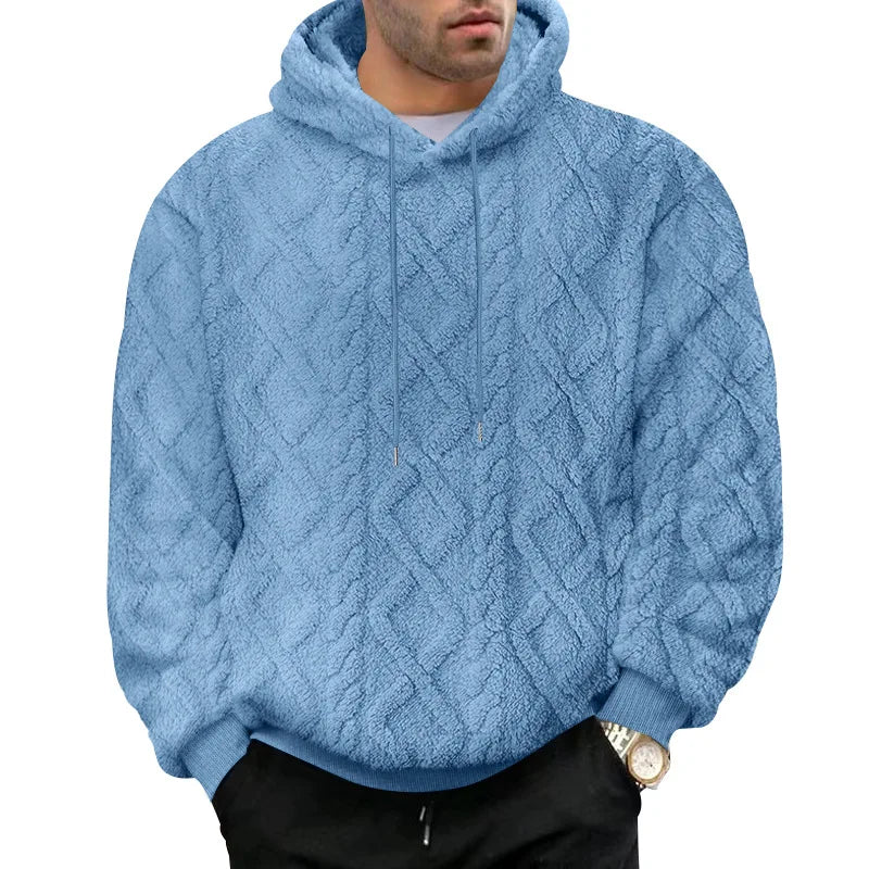 Men's Double-Sided Velvet Hoodie